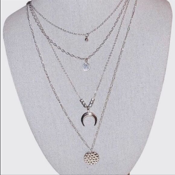 Vertical Collective Celestial Lariat Layered Necklace •NWT• - Picture 2 of 5